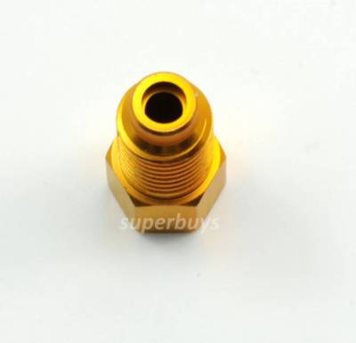 1/2" ACME Male To 1/4" SAE Female Refrigerant Air Con Adapter Connector Valve FM - Foto 8