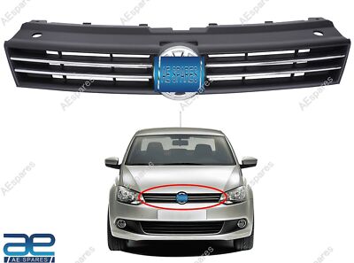Front Upper Grill Grille For VW Polo 2009-2019 Vento 2010-2019