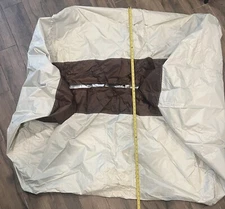 Air Conditioner Cover 50" x 50" Tan & Brown