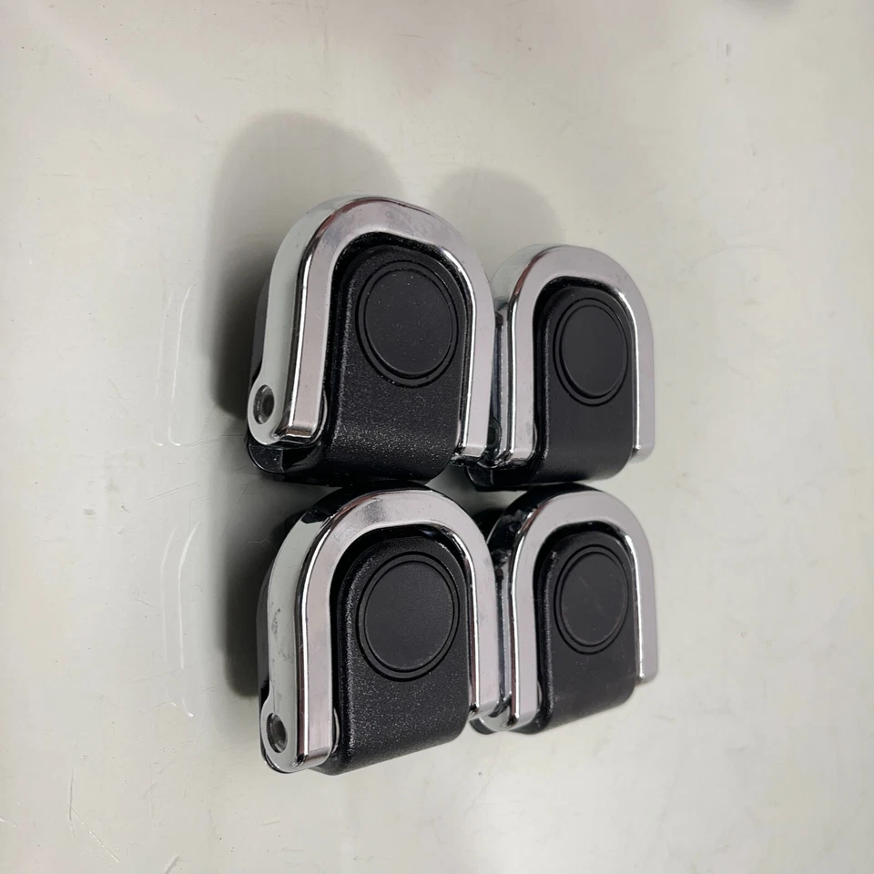 Juego de anillos de gancho de amarre de carga trasera BMW X3 y X5 2007-2016 7331198 OEM 4EA Foto 2 de 4