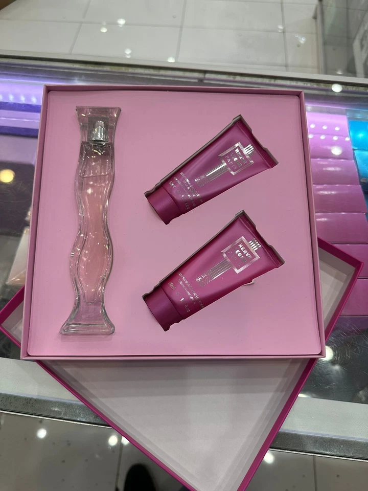 Herve Leger Rose Leger 1.7oz/50ml EDP Spray 3 Piezas Set de Regalo Mujeres Nuevo En Caja Foto 4 de 4