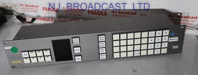 Evertz cp6400e ethernet XY panel (8 level control) for router matrix control  et