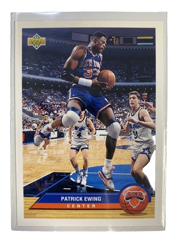 1992-93 Upper Deck McDonald's Patrick Ewing Basketball Card #P28