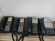 4-Avaya Partner Black Phones: 2-6D; 1-12D, 1-18D