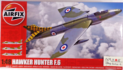 AIRFIX 1:48 Hawker Hunter F.6 w/Cartograf Decals RAF RNLAF Kit No.:A09185