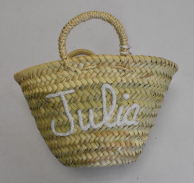 Wicker Basket With Handles Easter Holiday Wedding Event Customized Julia