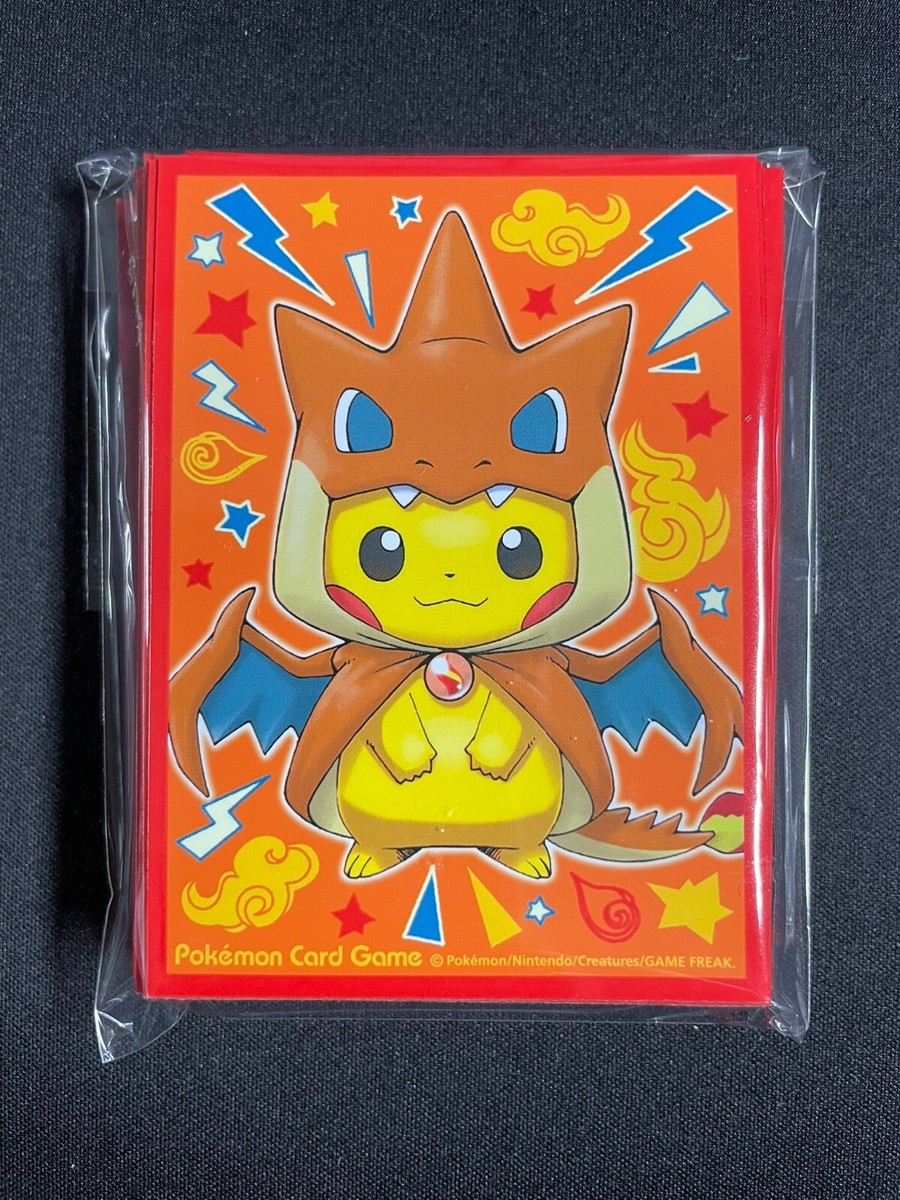 Charizard Poncho Pikachu 62 Sleeves Japan Pokemon Center Exclusive