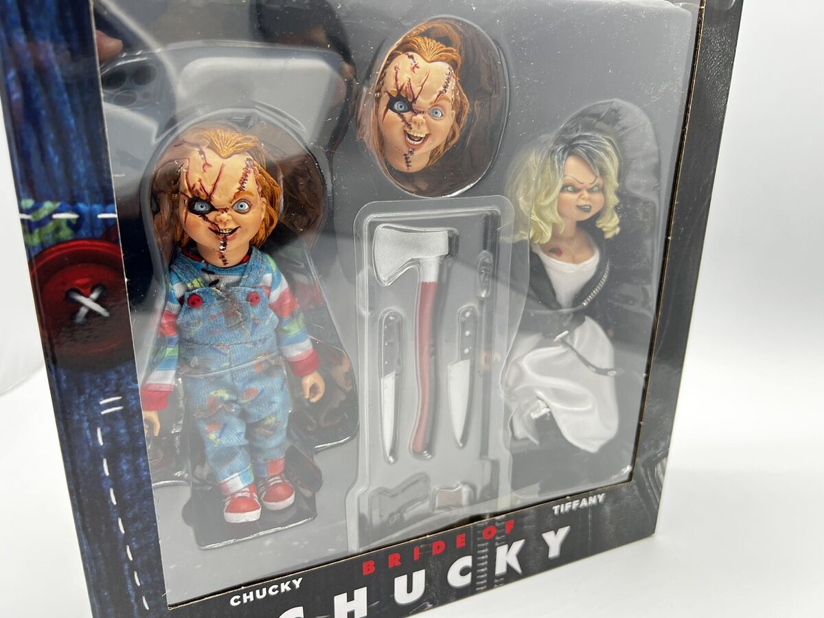 NECA Bride Of Chucky Clothed Chucky And Tiffany 2 Pack NECA Bride Of Chucky Clothed Chucky And Tiffany 2 Pack