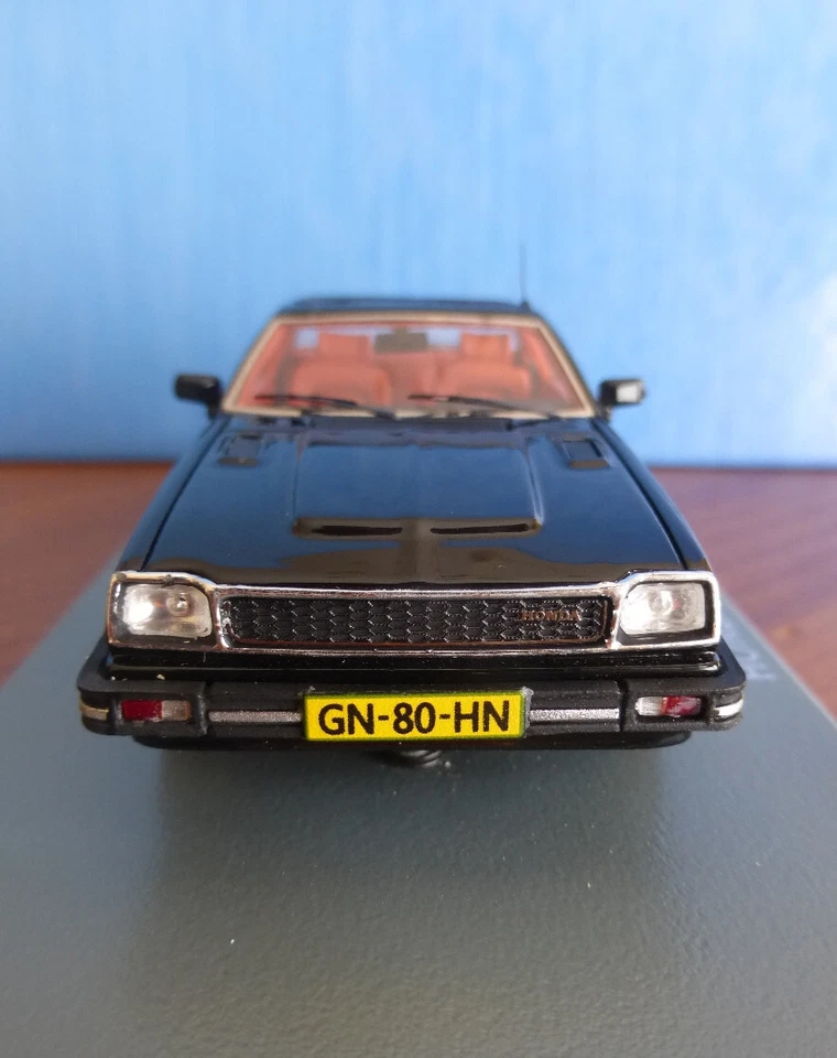 Honda Prelude Mki Black 1980 Neo 43482 1/43 Noir Phase 1 Lhd Left Hand Drive - Image 4 of 4