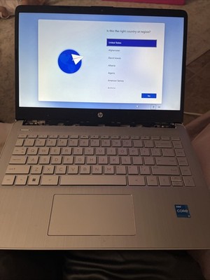 Hp Laptop Intel Core I3 Silver