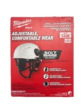 Milwaukee 48-73-3250 BOLT 24dB Earmuffs NRR Hearing Protection Hard Hat New
