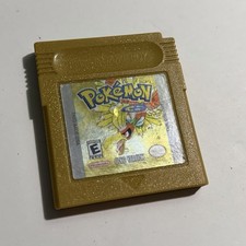 Pokemon Gold Version Nintendo Game Boy Color GBC Cartridge Only NEW BATTERY OEM!