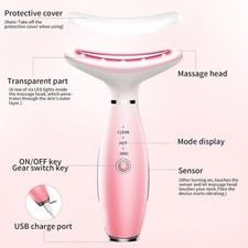 Neck Face Massager, Skin Care Face Massage Tool, 3-in-1 Facial Massager, Face Sc