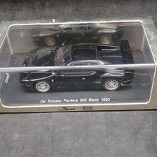 SPARK 1/43 KBS027 De Tomaso Pantera 200 1992 Black Minicar