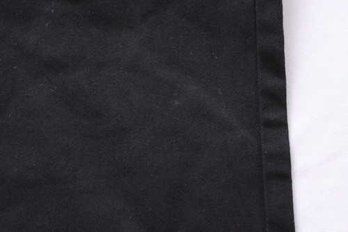 George Men's Flat Front Wrinkle Resistant Casual Pants BL1 Black Soot Size 40X30 - Picture 3 of 5