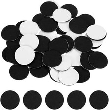 50 Pcs Adhesive Felt Circles, 1" Round Non-Woven Felt Pads Stickers Dots Pre Cut