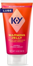 K-Y Warming Jelly Lube, Sensorial Personal Lubricant, Glycol Based Formula, 5 fl