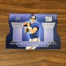 2025 Panini Silhouette Eli Manning #1 Pillars Of The Game Die-Cut new York Giant