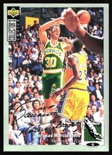 1994-95 Collector's Choice #357 Sarunas Marciulionis Silver Signature