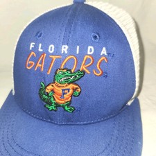 47 BRAND Florida Gators Hat Cap Snapback YOUTH Blue White Embroidered Mesh Kids