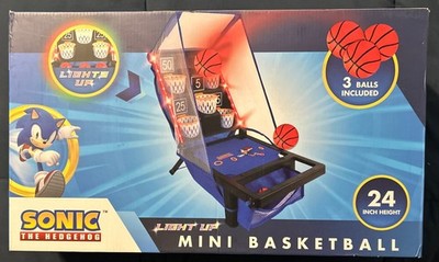 Sonic Mini Light up Bounce Basketball Tabletop Game