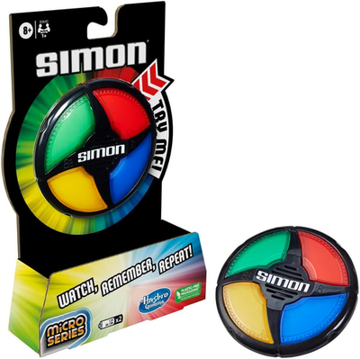 #ad Simon Micro Series Electronic Game for 1 or More Players Classic Simon Gameplay $15.84