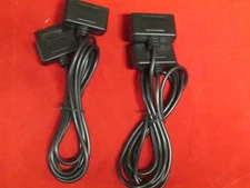 2 X Extension Cable For Super Nintendo SNES Controller Generic Brand New 8225