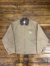 Vintage Men’s Carhartt Detroit Workwear Canvas Jacket Made In USA 90s