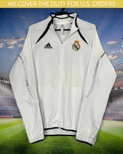 Real Madrid ICON Jacket 2006 X 2021 White Adidas Polyester Mens Size M