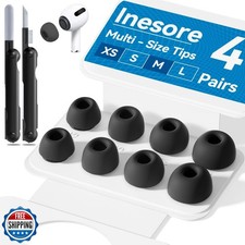 4 Pairs Replacement Ear Tips for AirPods Pro 2nd/1st Generation w