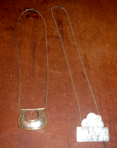 Vintage Modern Style Two 925 SS Neclaces - Picture 3 of 8