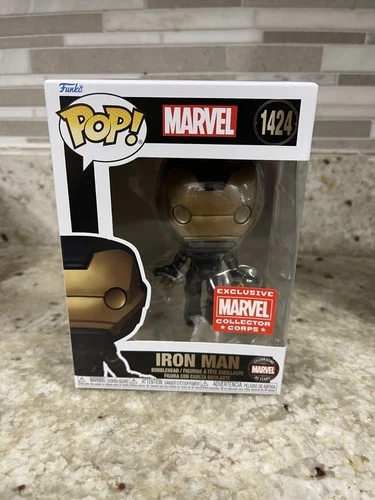 Funko Pop Marvel Iron Man #1424 | 85th Anniversary | Collector Corps Exclusive