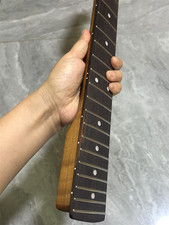 Roasted Flame Maple guitar neck part 22fret Stainless steel rosewood Replace