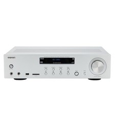Aiwa AMU-120BT Bluetooth Stereo Amplifier - Silver