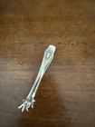 RLB Rogers Lunt Bowlen Sterling Silver Mount Vernon Small Sugar Ice Tongs 4 1/4'