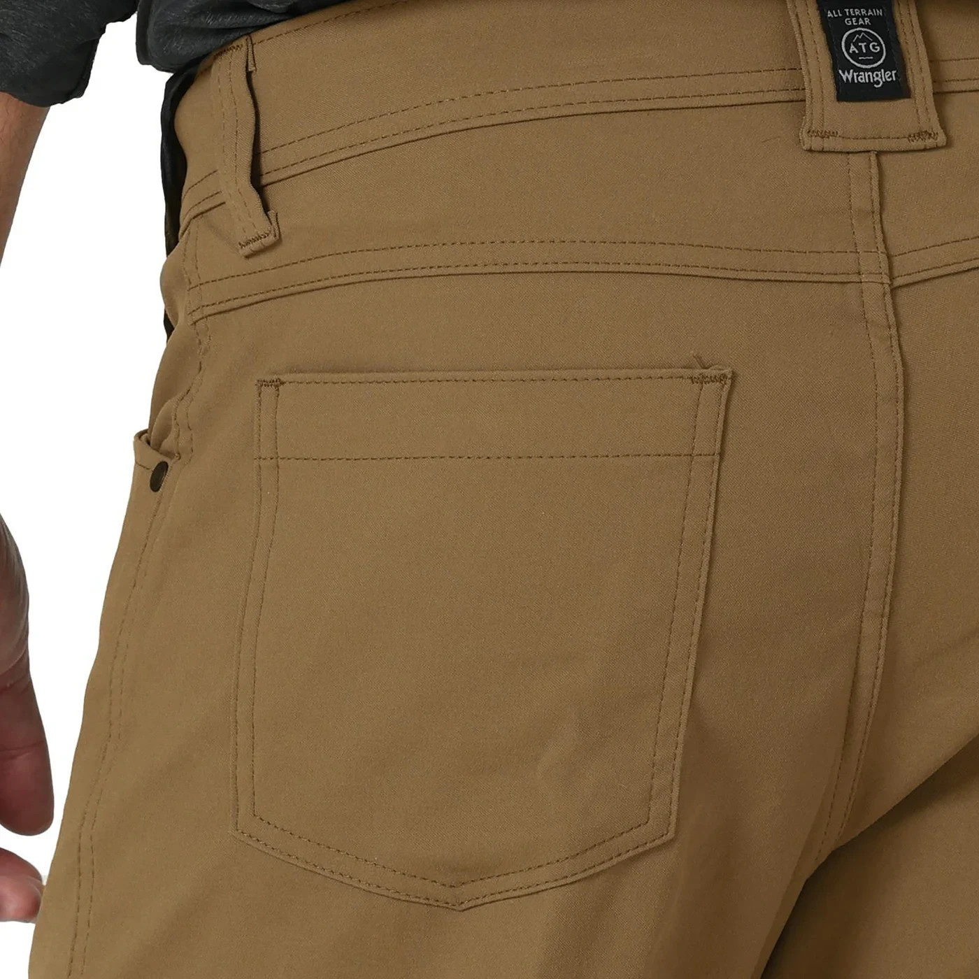 Wrangler ATG by Men's Kelp Cliffside Utility Pant Light Brown image 3