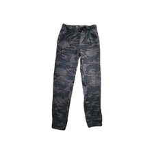 Lee Boys Size Large 14/16 Camouflage Sweat Pants Elastic Tie Pockets