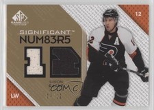 2007-08 SP Game Used Edition Significant Numbers 9/12 Simon Gagne #SN-SG a6u