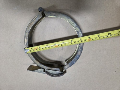 #ad Band Lock Corp. Steel 6quot; or 7quot; High Pressure Ring Lock Clamp Hydro Vac $19.99