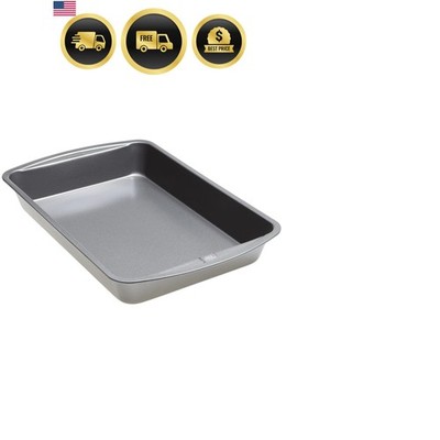 Good Cook Everyday Bake & Roast Pan with Scratch-Resistant Metal-Utensil Safe...