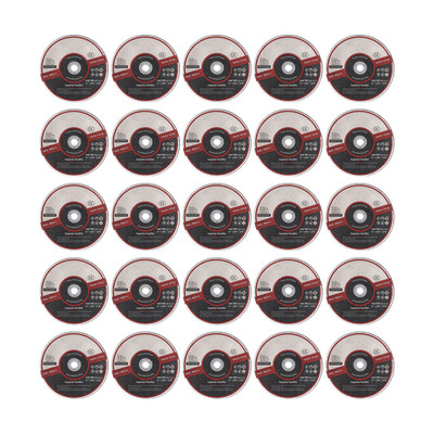 4''x1/16''x3/8''  25 Pcs  Metal and Stainless Steel Cut Off Wheels for Die Grinders