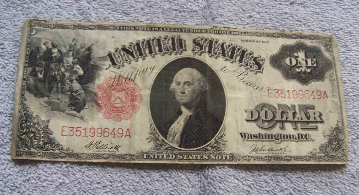 Circulated $1 1917 Year United States Large Size Notes for sale | eBay