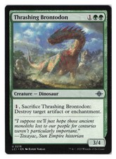 Thrashing Brontodon U The Lost Caverns of Ixalan 216 NM