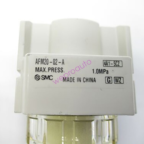 SMC AFM20-02-A Mist Separator 1/4 BSPT Port Polycarbonate Bowl Drain  Manual ✦KD - 第 2/3 張圖片