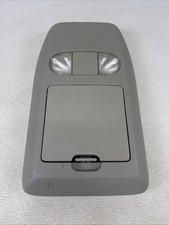 04-08 Ford F-150 Overhead Console Wmap Lights Storage 1pc Oem Light Grey