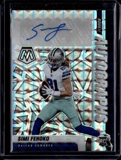 2021 Panini Mosaic #RA-41 Simi Fehoko Rookie Autographs Mosaic