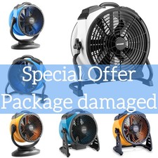 XPOWER Utility Air Circulator Fan High-Speed Axial Ventilator （Damaged Package)