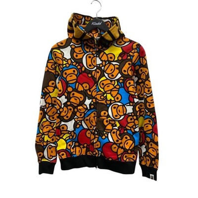 A Bathing Ape Baby Milo Multicolor Full Zip Up Hoodie Size XS