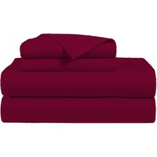 Queen Size Bed Sheets Set 4 pc 500 TC 100 Egyptian Cotton Sheets Queen Size ...