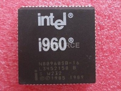   N80960SB16 PLCC EMBEDDED 32-BIT MICROPROCESSOR WITH USA ship #qo